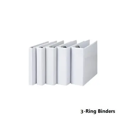 Oxford 3-Ring Binders 4-Pack - 1.5 Inch ONE-TOUCH Easy Open