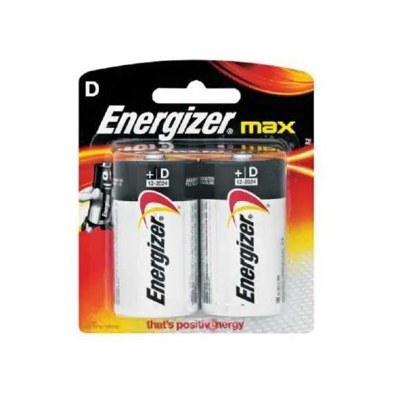 Energizer Max Batteries D 1.5V