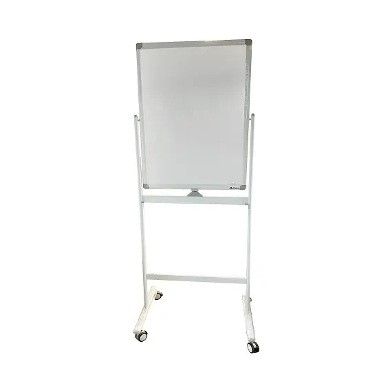 Boards, SIMBA, Magnetic Whiteboard, (60x90cm), Two Sides, with Wheels, White