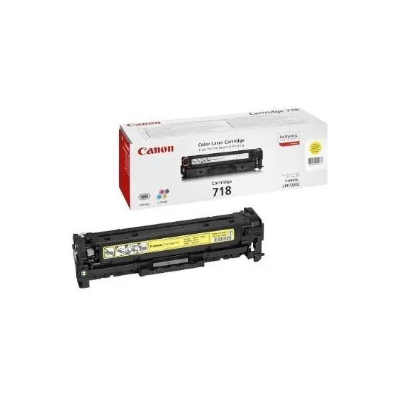 Canon 718 Yellow Laser Toner (Canon718Y)