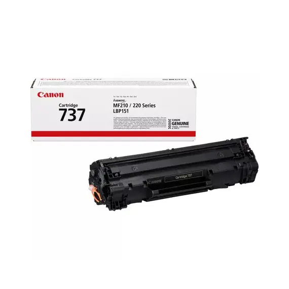 Canon 737 Black Laser Toner (Canon737BK)