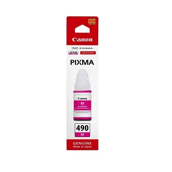 Canon GI-490 Magenta Inkjet Cartridge (Canon490M)