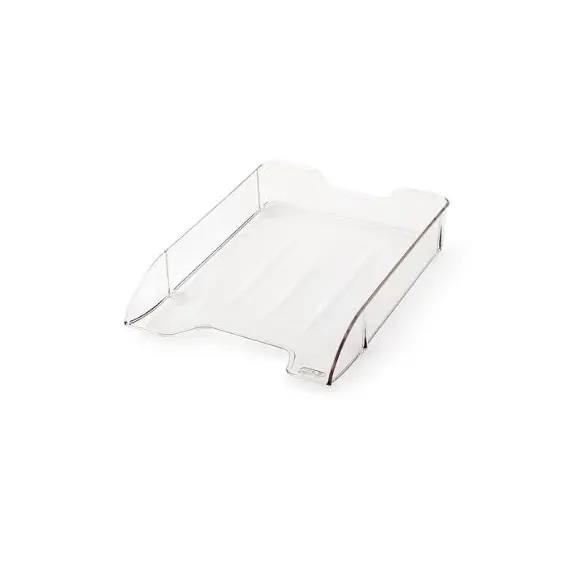 Desk Organizer, MAS, Desk Tray 1801, 1 Tray, Plastic, Clear