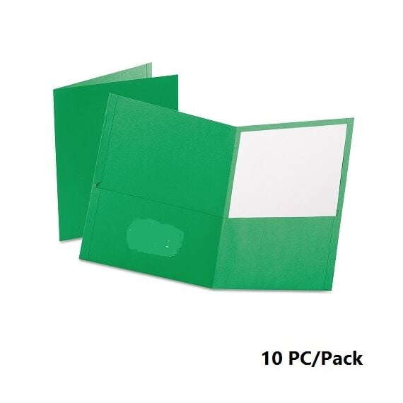 Documents Covers, Bassile, File, 2 pocket, A4, Light Green , 10 PC/Pack