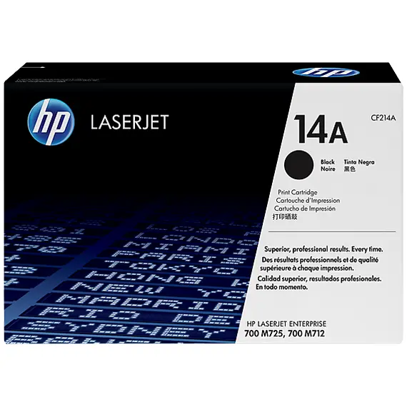 HP 14A Black Original Laser Toner (CF214A)