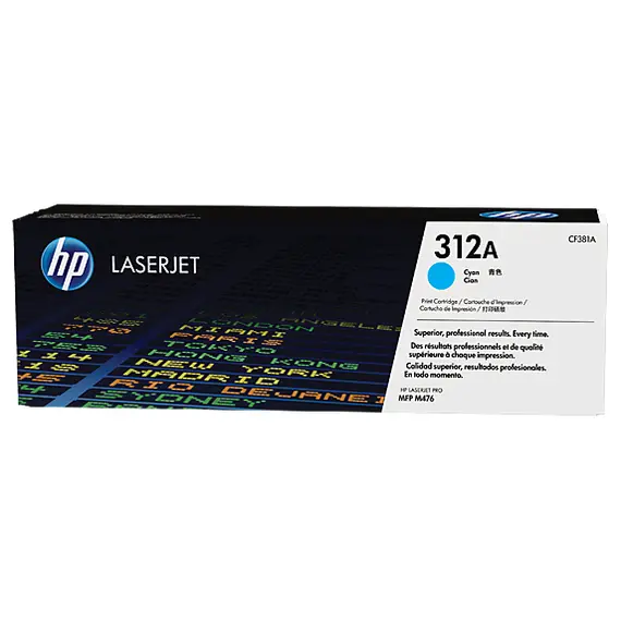 HP 312A Cyan Original Laser Toner (CF381A)