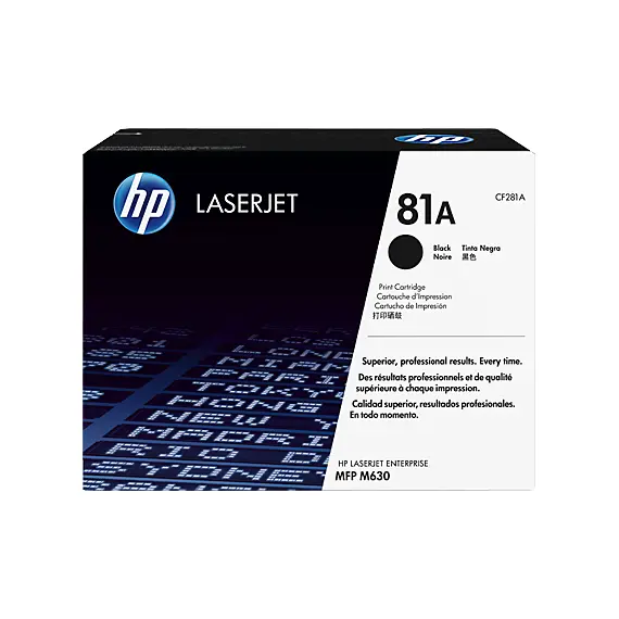 HP 81A Black Original Laser Toner (CF281A)