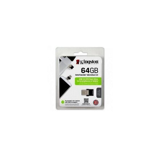 كنق ستون، داتا ترافيلير ميكرو دو، ذاكرة فلاش يو اس بي، 64جيجابايت، اسود