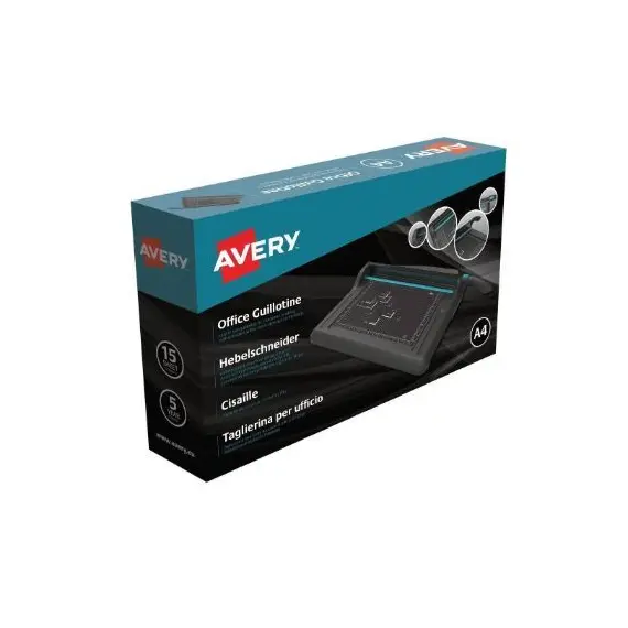 Paper Trimmer, AVERY, Office Guillotine GUA4, 15 Pages, Table Size: 560 x 280 mm, A4