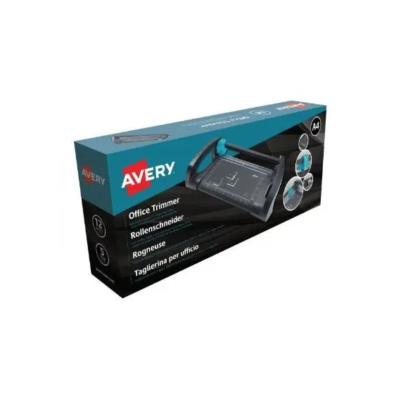 Paper Trimmer, AVERY, Paper Cutter A4TR, 12 Pages, Table Size: 480 x 230 mm, A4