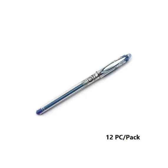 Pen, Pentel, BG207-C, 0.7mm, Slicci, Capped, Blue, 12 pcs/Pack