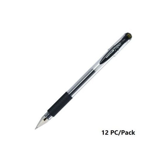 Pen, uni-ball, Singo Dx, 0.7mm, Retracatable, Black, 12 Pcs/Pack