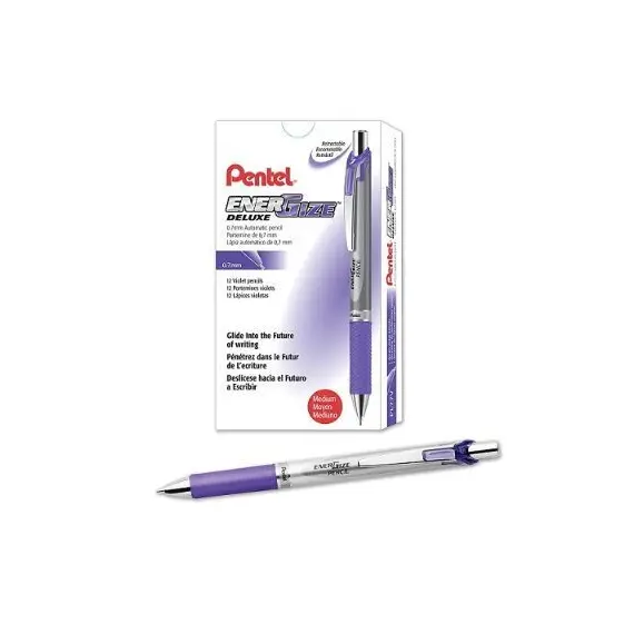 PENCIL, Pentel, PL77-V, 0.7mm, Energize Pencil, Mechanical, Violet, 12pcs/Pack