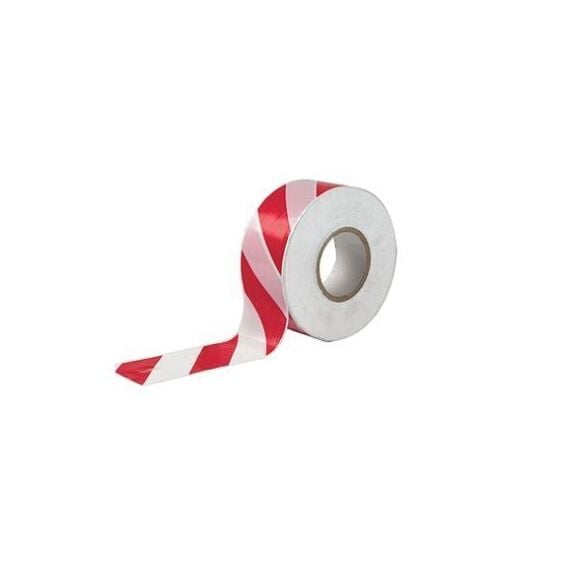 Safety Zone, Warning Tape, Size: 3 X 200 Meters ,Red & White