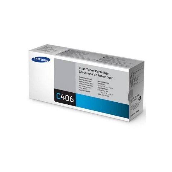 Samsung C406 Cyan Laser Toner Cartridge (CLT-C406S) Samsung C406 Cyan Laser Toner Cartridge (CLT-C406S)