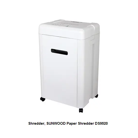 Shredder, SUNWOOD Paper Shredder SD9520