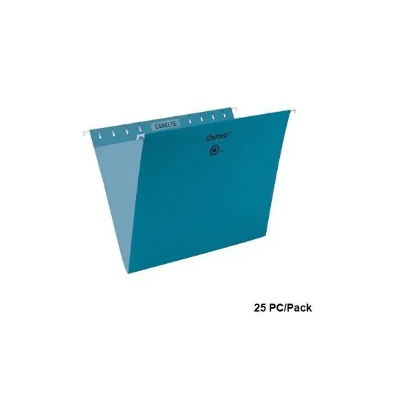 ملف ، إكسفورد، ملف علاقي، A4، ازرق، 25 حبة/علبة