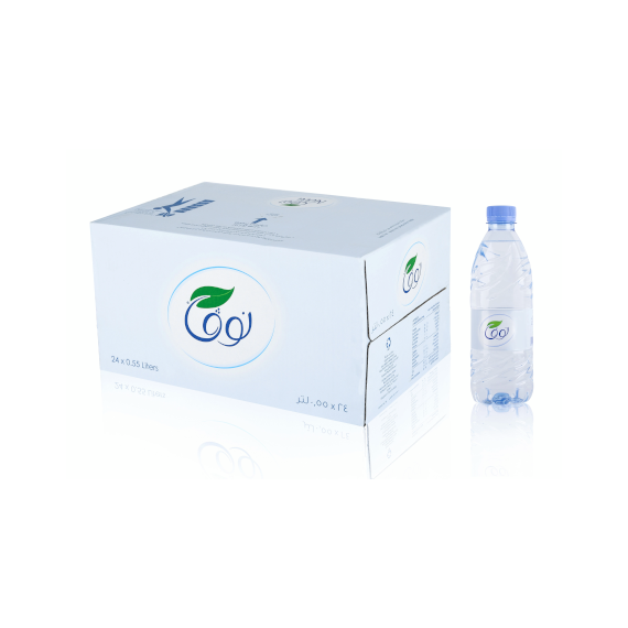 مياه نوفا 550 مل (1 كرتون × 24 عبوة)