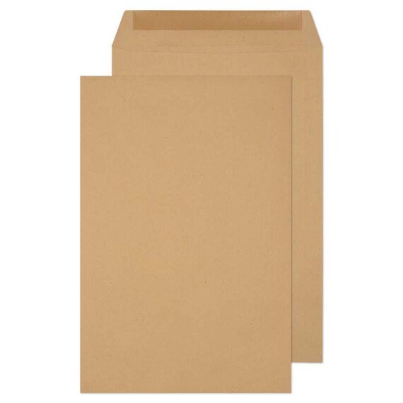 Envelope, Manila Brown Catalog Envelope, 120 GSM, 12" x 10" (308 X 254 mm), A4, Pack of 250 Pcs