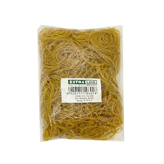 Rubber Bands 500 gram Brown