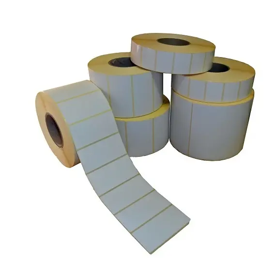 ملصقات، تانكس، رول باركود ابيض  10×20 مم، رول/1000