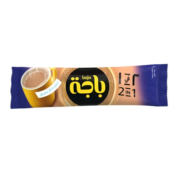 قهوة سريعة التحضير مزيج باجة 2في1 (13 جم × 24 ظرف)
