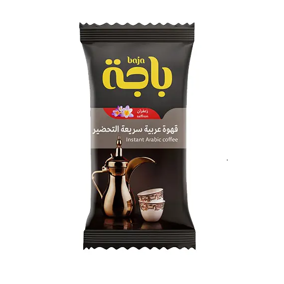 قهوة سريعة التحضير سعودية بالزعفران  باجة (30 جم × 10 ظرف)