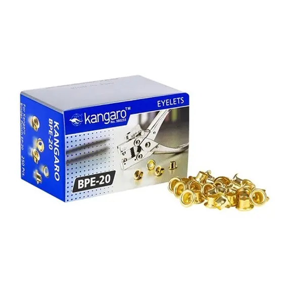 مشابك، حلقات معدنية نحاس ،250 حبة/ علبة