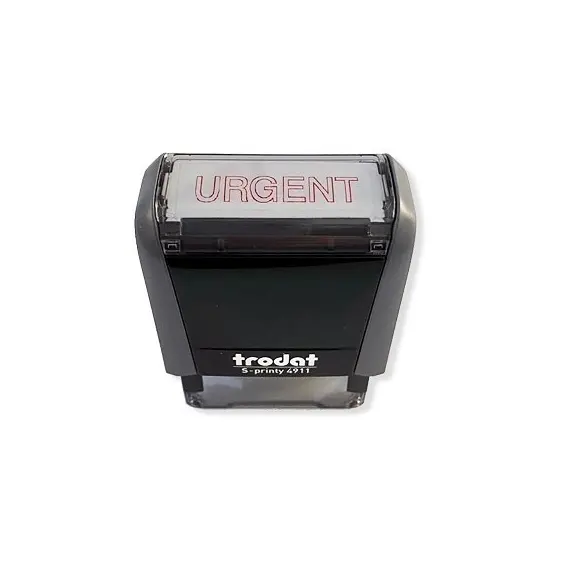 ختم ،ترودات 4911،ذاتي التحبير ،"URGENT"، احمر