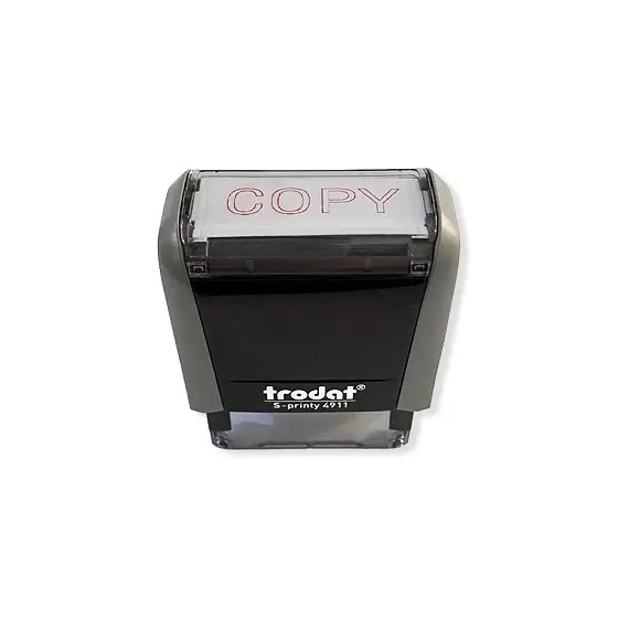 ختم، Trodat Printy 4911، ختم ذاتي التلوين، "نسخة"، أحمر