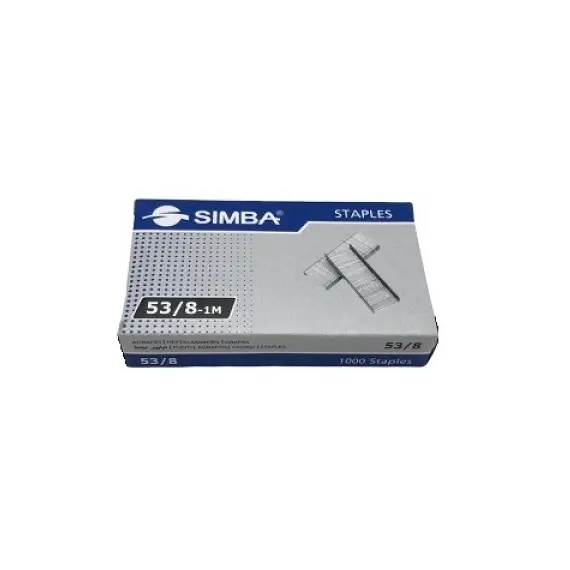 Staples SIMBA No. 53/8, 1000 Pieces