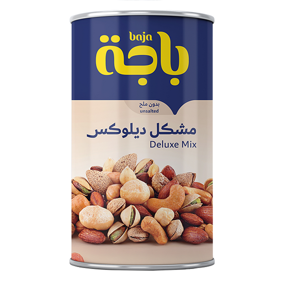 BAJA Deluxe Unsalted Mixed Nuts