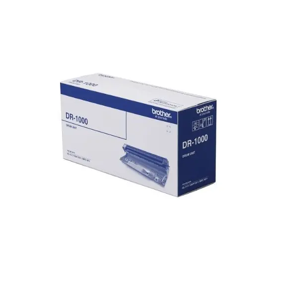 Brother DR-1000 Black Drum Unit: Ink & Toner for Optimal Performance