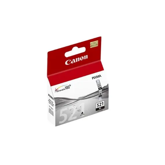 Canon CLI-521 Black  Inkjet Cartridge (Canon521BK)
