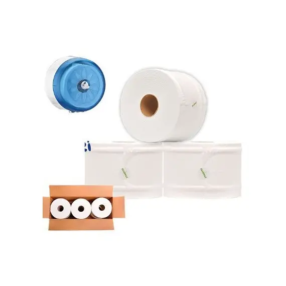 مناديل حمام رول سحب من الوسط (كرتون 12 لفة)