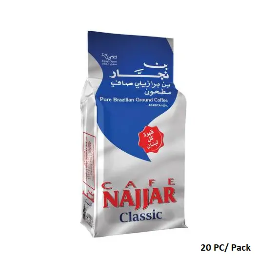 Najjar Coffee ground pure brazilian classic (20 x 200 gm)