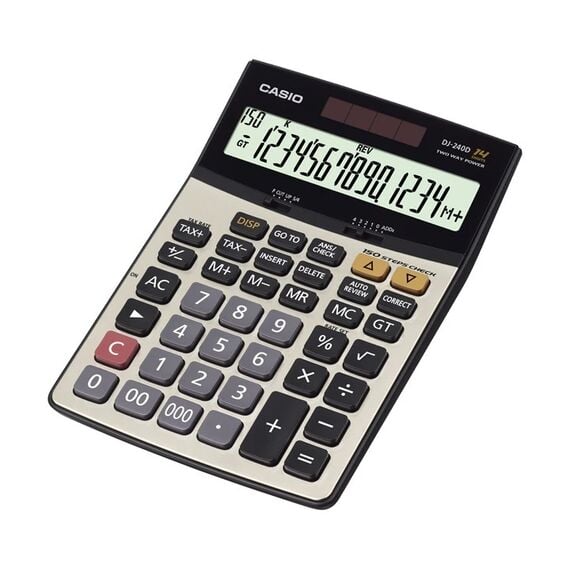 الة حاسبة، كاسيو DJ-240D PLUS، مكتبية الة حاسبة، كاسيو DJ-240D PLUS، مكتبية