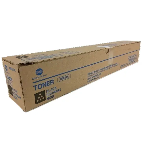 Konica Minolta TN-221K (A8K3190) Black Toner Cartridge