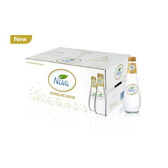 NOVA Water Glass Sparkling 250 ml (1 case x 24 bottles)