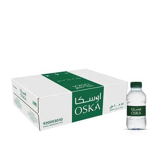 مياه اوسكا 200 مل (1 كرتون × 48 عبوة)