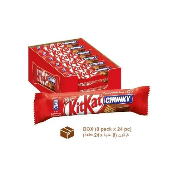 سناك، كيت كات شنكي (8 علبة×24 قطعة×40ج) كرتون
