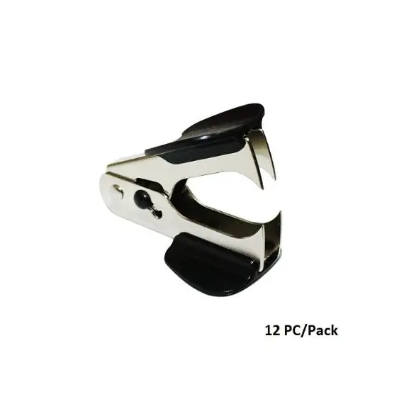 Stapler, STD, Staple Remover with Lock L-8, Assorted Color, 12 PC/Pack