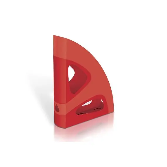 Storage Organizer, MAS, Magazine Catalog Rack, One Section, Plastic, Red