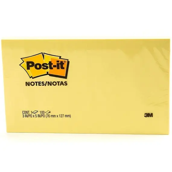 Sticky Note 3M Post-it 6514 size: (75x125mm) 12 PC/Pack