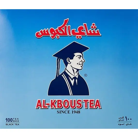 الكبوس الشاي  الفاخر نكهة رائعة في كل رشفة (100 كيس × 24 علبة) كرتون