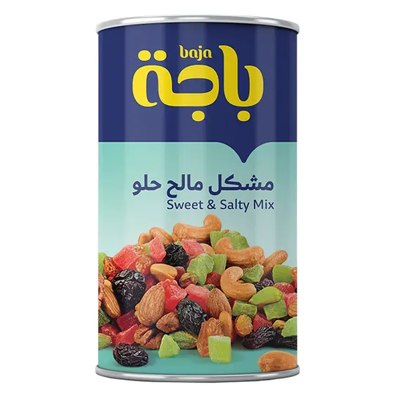 باجة مكسرات مشكلة ديلوكس مالح حلو 450 غرام