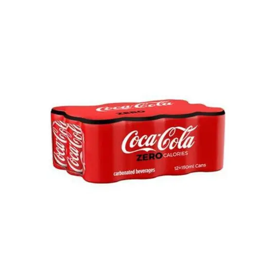 كوكا كولا زيرو 150 مل (12 علبة)