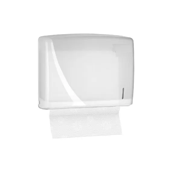 Dispenser for Folded Paper Towel Capacity 200 (White)