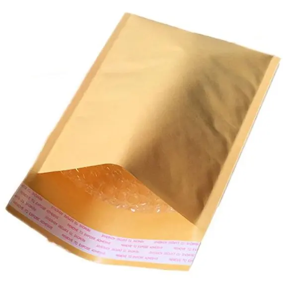 Envelope, Bubble Envelope Pocket, 5.1" x 6.8" (130 X 175 mm), Brown