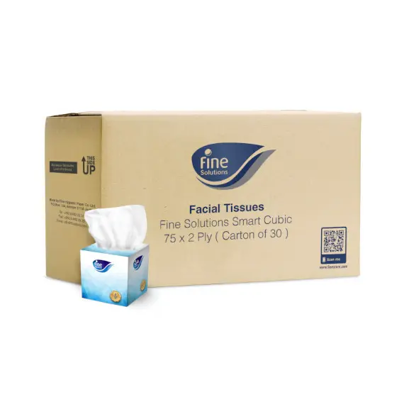 Facial Tissue Cubic 75 tissues x 30 box